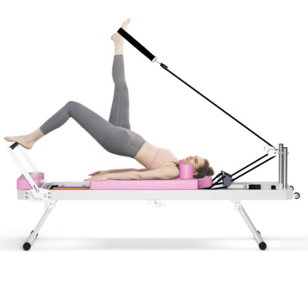 Foldable Pilates Reformer Machine – Home Gym Essential