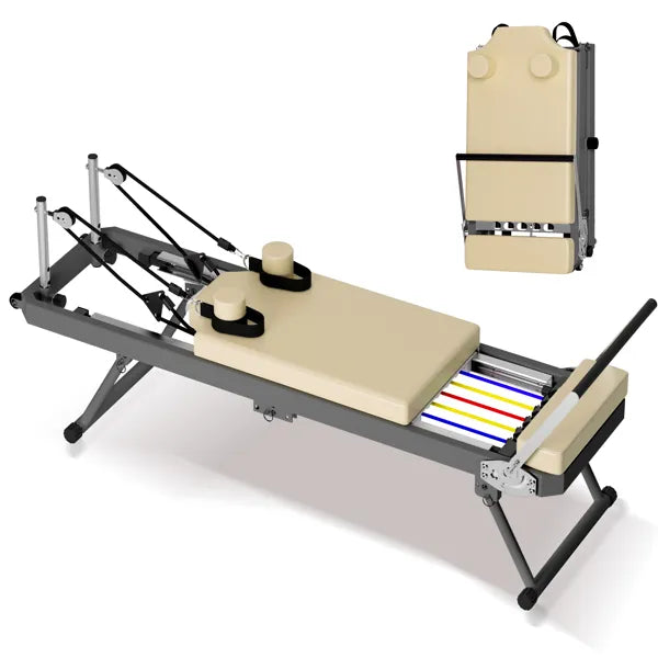 Foldable Pilates Reformer Machine