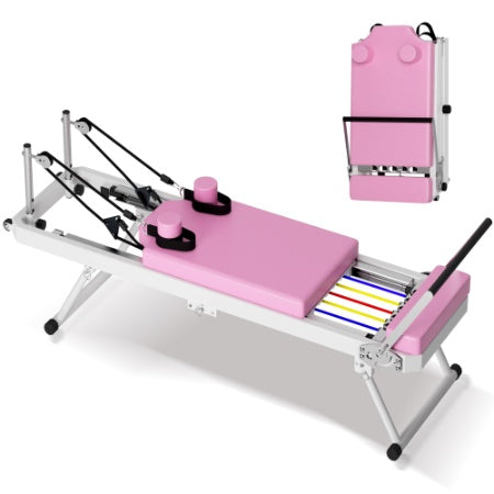 Foldable Pilates Reformer Machine – Home Gym Essential